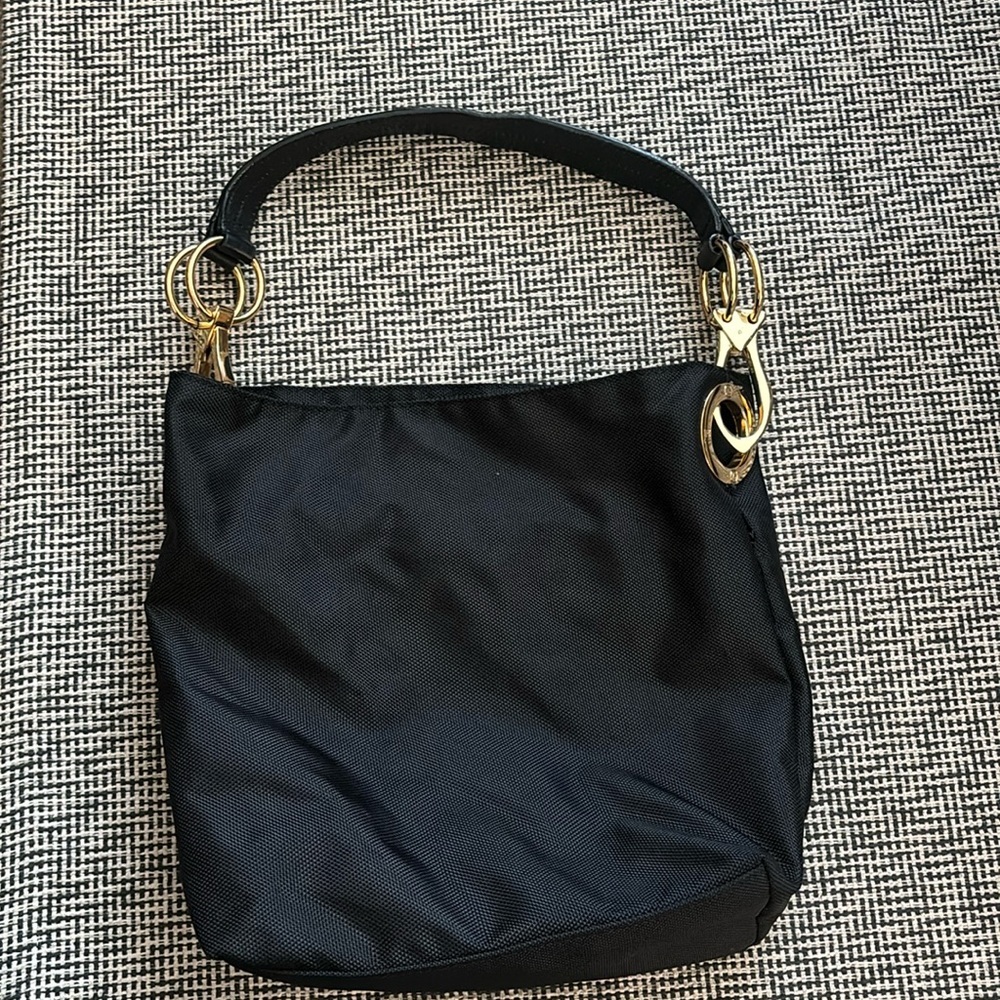 JPK Parish 75 Black Hobo Bucket Shoulder Bag
